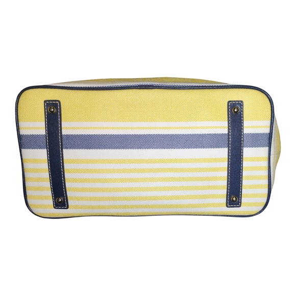 Dooney & Bourke Striped XLG Tote Bag With COA - Picture 3 of 10